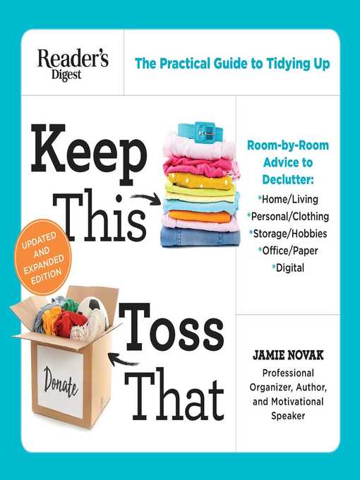 Title details for Keep This Toss That by Jamie Novak - Wait list